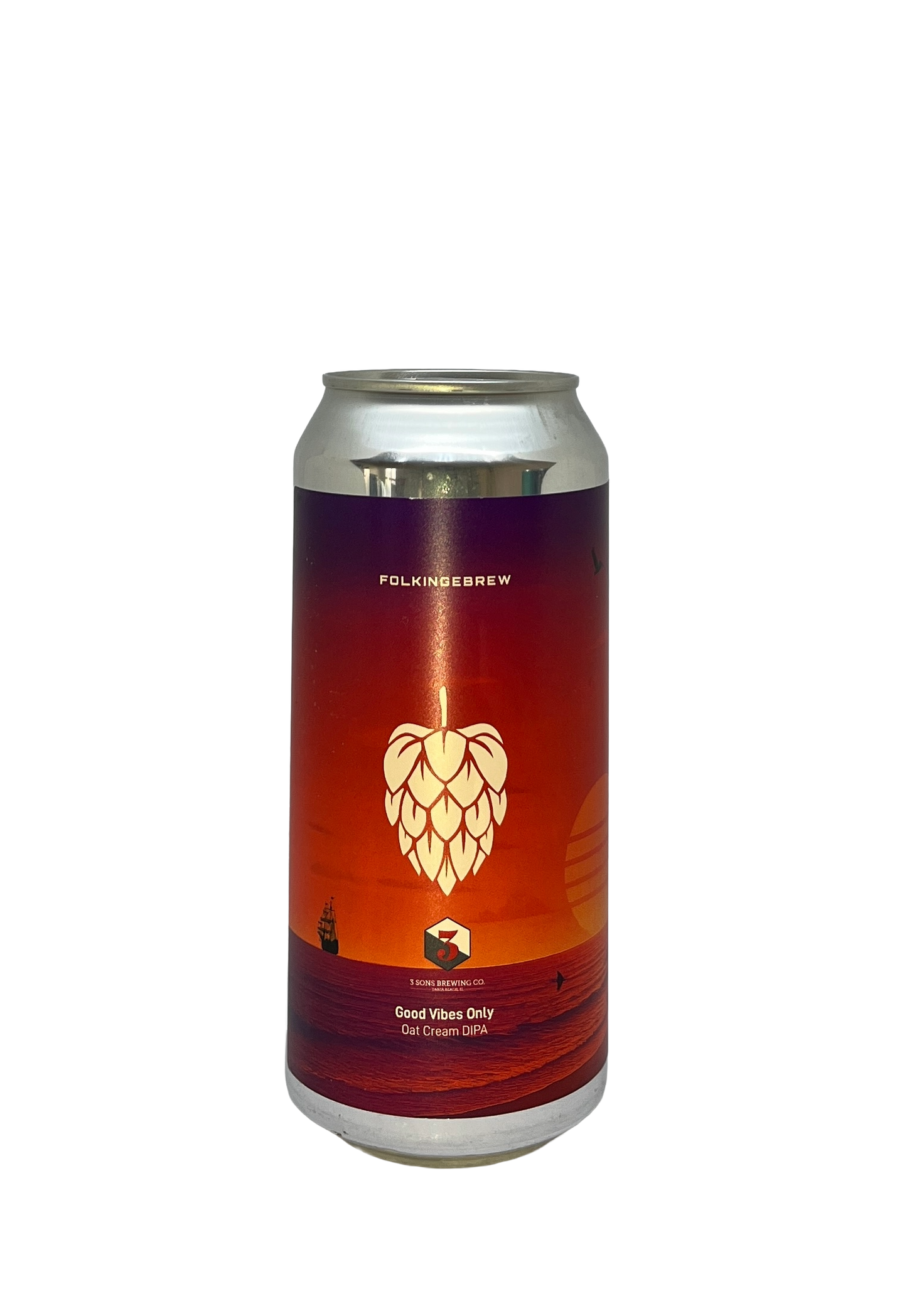 Folkingebrew x 3 Sons Brewing - Good Vibes Only